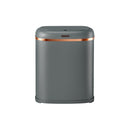 Devanti 38L Motion Sensor Bin Rubbish Automatic Grey-1