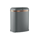 Devanti 38L Motion Sensor Bin Rubbish Automatic Grey-3