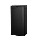 Devanti 45L Motion Sensor Bin Rubbish Automatic Black-1