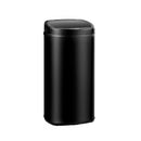 Devanti 68L Motion Sensor Bin Rubbish Automatic Black-1