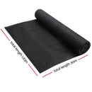 Instahut 90% Shade Cloth 1.83x30m Shadecloth Sail Heavy Duty Black-2