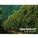 Instahut 90% Shade Cloth 3.66x10m Shadecloth Sail Heavy Duty Green-7