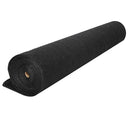 Instahut 90% Shade Cloth 3.66x30m Shadecloth Sail Heavy Duty Black-3