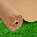 Instahut 90% Shade Cloth 3.66x30m Shadecloth Sail Heavy Duty Beige-7