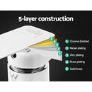 Cefito Shower Mixer Tap Wall Bath Taps Brass Hot Cold Basin Bathroom Chrome-4