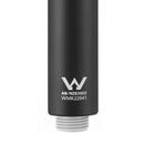 Handheld Shower Head 3.1'' High Pressure 3 Spray Modes Square Black-4