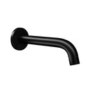 Cefito Bathroom Mixer Spout Wall Bath Tap Round Shower Bathtub Black-3