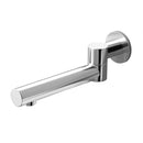 Cefito Bathroom Mixer Spout Wall Bath Tap Round Swivel Bathtub Chrome-1