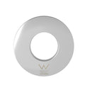 Cefito Bathroom Mixer Spout Wall Bath Tap Round Swivel Bathtub Chrome-4