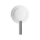 Cefito Basin Twin Tap Wall Round Brass Faucet Shower Bathtub Chrome-3