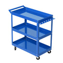 Giantz 3-Tier Tool Cart Trolley Workshop Garage Storage Organizer Blue-3