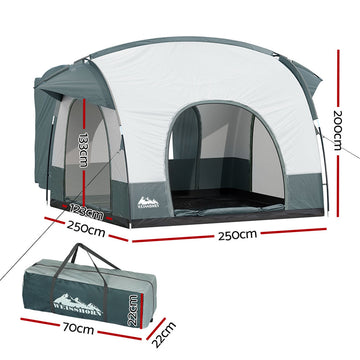 Weisshorn Camping Tent SUV Car Rear Extension Canopy Outdoor Portable Family 4WD - 0