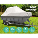 Seamanship 17-19ft Boat Cover Trailerable Jumbo 600D Marine Heavy Duty-3