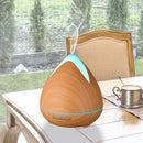 Essential Oils Ultrasonic Aromatherapy Diffuser Air Humidifier Purify 400ML - Light Wood-9