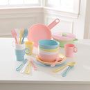 27pc Cookware Set - Pastel for kids-3