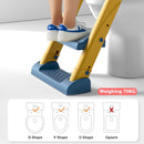 Potty Training Seat Step, Stool Ladder, Kids Boys Girls (Yellow)-5