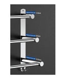 Stretchable 45-75 cm Towel Bar for Bathroom and Kitchen (Three Bars)-4