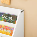 Kids Shelving Unit 3 Shelves 2 Compartments-5