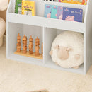 Kids Shelving Unit 3 Shelves 2 Compartments-7