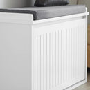 Hallway Shoe Bench Rack Cabinet Seat Cushion-6