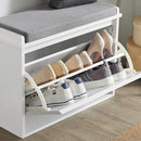 Hallway Shoe Bench Rack Cabinet Seat Cushion-7