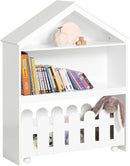 Kids Bookcase Shelf Storage Mobile Toy Chest-1