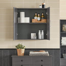 Wall Storage Cabinet Unit Double Doors-2