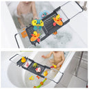 Aluminum Extendable Bathtub Caddy Tray for Bathroom-6