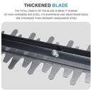 36V Cordless Electric Hedge Trimmer Garden Cutter Pruner W/ 3 Batteries-2