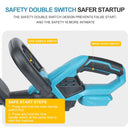 36V Cordless Electric Hedge Trimmer Garden Cutter Pruner W/ 3 Batteries-5