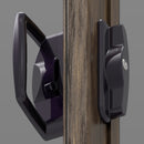 inside and outside key Sliding Patio Door Alloy Lock Set With 3 Keys Pull Handle Entrance Glass Door-1