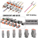 AU 1000 PCS Deutsch DT Connector Kit 14-16AWG Stamped Contacts 1100PCS UPGRADE-5