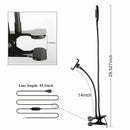 LED Selfie Ring Light with Cell Phone Holder Flexible Stand Live Stream Lamp AU-5