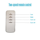 4" Inch Extractor Fan Remote Control Hydroponic Inline Exhaust Fan Industrial Vent-7