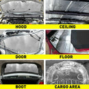 12 Sheet Car Automotive Sound Deadener Heat Insulation Noise Proofing Foam-3