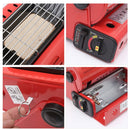 Portable Butane Gas Heater Camping Camp Tent Outdoor Hiking Camper Survival Red-7