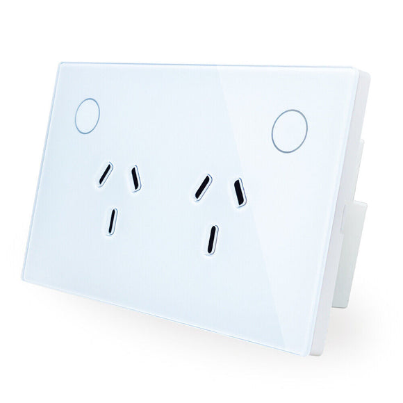 Smart Home WIFI Socket Double GPO Power Point Wall Outlet Switch AU