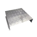2mm Aluminium Alloy Plate Caravan Diesel Tank Cover for 10L/15L Fuel Tank Silver-6