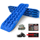 X-BULL Recovery tracks kit Boards 4WD strap mounting 4x4 Sand Snow Car qrange GEN3.0 6pcs blue-1