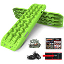 X-BULL Recovery tracks kit Boards Sand Mud Trucks 6pcs strap mounting 4x4 Sand Snow Car green GEN3.0-1