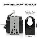 X-BULL Electric Boat Winch 12V 6500LBS Portable Detachable Steel Cable Marine Ship 3000KG 4WD-5