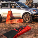 X-BULL Recovery tracks Carry Bag 4x4 Extraction Tred Bag Black-8