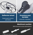 Aurelaqua Swimming Pool Cleaner Floor Climb Wall Automatic Vacuum Hose 10M-2