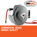 UNIMAC 20m Retractable Air Hose Reel Compressor Wall Mounted Auto Rewind-9