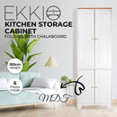EKKIO Kitchen Storage Cabinet (White)-2