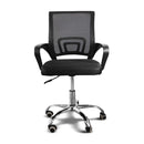 EKKIO Ergonomic Office Chair with Breathable Mesh Design and Lumbar Back Support (Black)-1