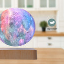 GOMINIMO Magnetic Levitating Galaxy Moon (Light Brown Base)-4
