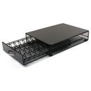 GOMINIMO Coffee Pod Holder Drawer Storage with Vertuoline Stores 40 Pods (Black)-4
