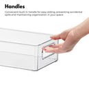 GOMINIMO Set of 8 Clear Fridge Food Storage Containers-3