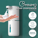 GOMINIMO Automatic Liquid Soap Dispenser with Adjustable Liquid(white)-2
